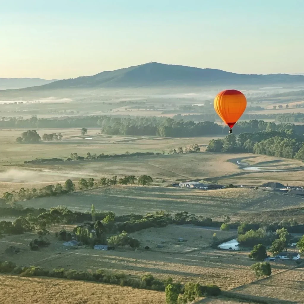 Hot Air Balloon Flight, Yarra Valley